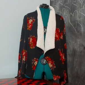 Maurices Floral Cardigan